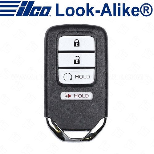Ilco Honda Ridgeline Smart Key - 4B Remote Start - PRX-HON-4B8 / 4B11 / 4B12 - Replaces: 72147-T6Z-A11