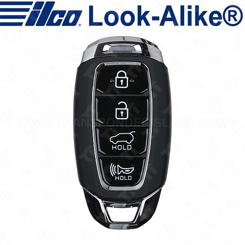 Ilco Hyundai Kona Smart Key 4B Hatch-PRX-HYUN-4B24 - Replaces: 95440-J9000 / 95440-J9010