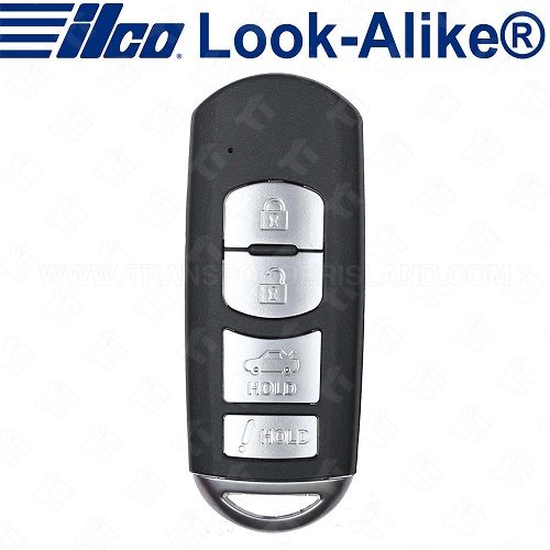 Ilco 2014 - 2019 Mazda Smart Key - 4B Trunk - PRX-MAZ-4B2 - Replaces WAZSKE13D01