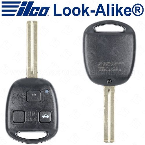Ilco Lexus ES330 LS430 Remote Head Key - Replaces HYQ12BBT - RHK-LEXUS-3B2