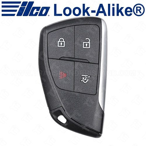 Ilco Chevrolet Suburban Tahoe Smart Key - 4B Hatch Glass - PRX-CHEVY-4B4 - Replaces: 13541561