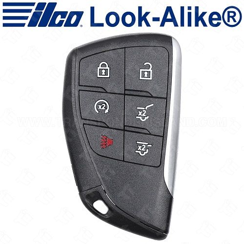 Ilco Chevrolet GMC Smart Key - 6B RS/H/HG - PRX-GM-6B3 - Replaces: 13541565