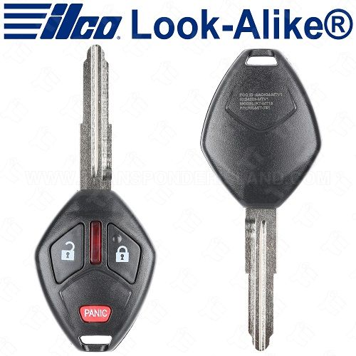 Ilco Mitsubishi Remote Head Key 3B - Replaces  OUCG8D-620M-A - RHK-MITS-3B1