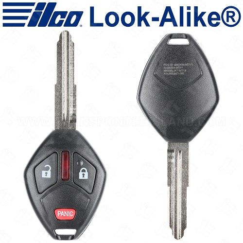 Ilco Remote Head Key - 3B - Replaces  OUCG8D-620M-A - RHK-MITS-3B1