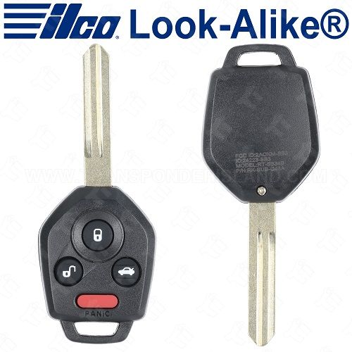 Ilco Subaru Remote Head Key - 4B Trunk - RHK-SUB-4B1 - Replaces: CWTWBU766