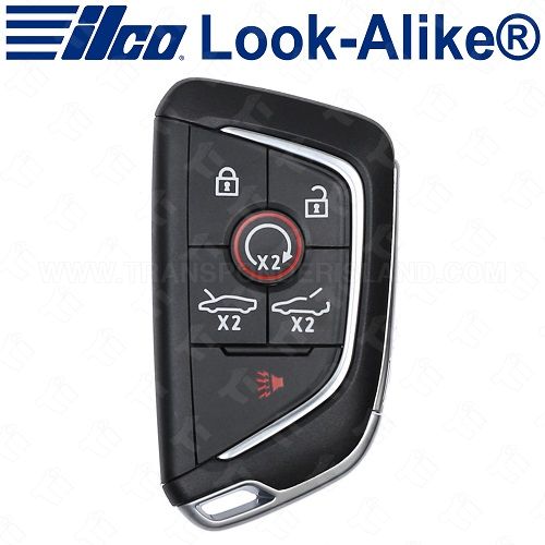 Ilco Chevrolet Corvette Smart Key - 6B L/U/P/T/RS/Hood - PRX-CHEVY-6B2 - Replaces: YGOG20TB1