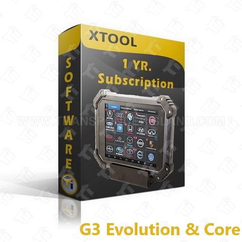Xtool Auto Pro PAD Updates and Support Subscription - 1 YR - G3 Evolution, Core