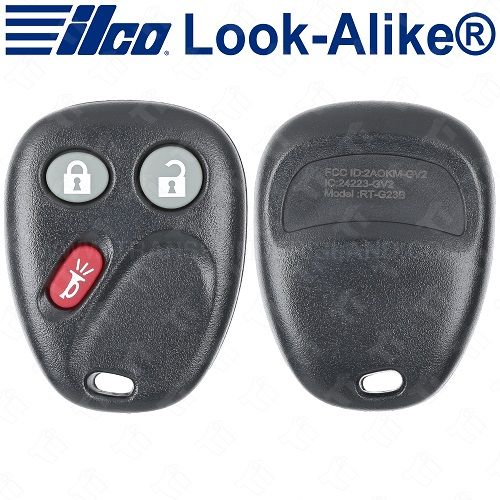 Ilco GM Keyless Entry Remote - 3B - RKE-GM-3B1 - Replaces: LHJ011