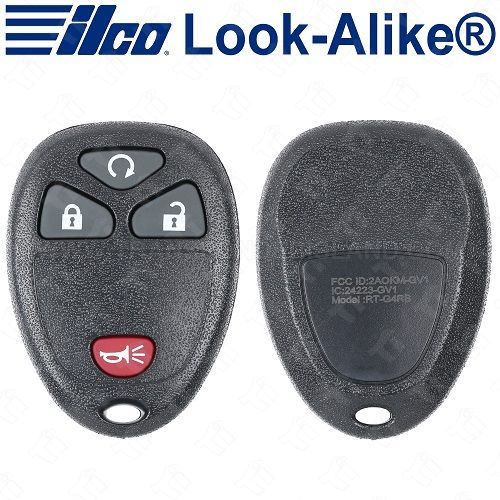 Ilco GM Keyless Entry Remote - 4B Starter - RKE-GM-4B1 - Replaces: OUC60221 / OUC60270
