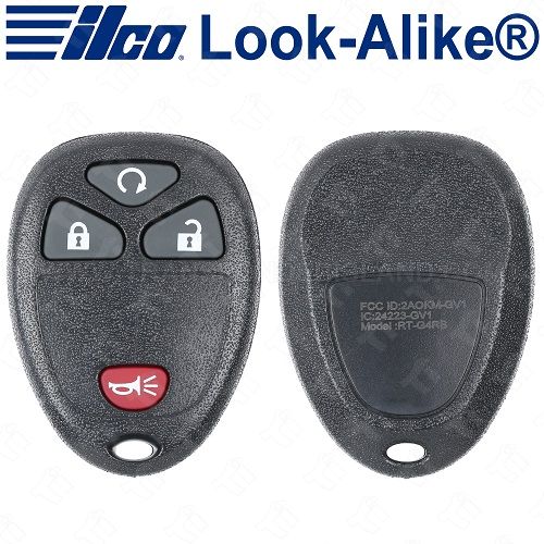 Ilco GM Keyless Entry Remote 4B Starter - Replaces OUC60221 / OUC60270 - RKE-GM-4B1