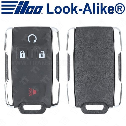 Ilco Chevrolet Keyless Entry Remote - 4B Remote Start - RKE-GM-4B10 - Replaces: M3N-32337100