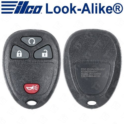 Ilco GM Keyless Entry Remote - 4B Starter - RKE-GM-4B3 - Replaces: 15114374 / KOBGT04A