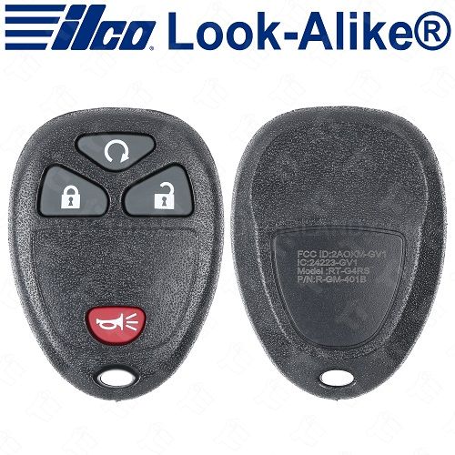 Ilco GM Keyless Entry Remote 4B Starter - Replaces 15114374 KOBGT04A - RKE-GM-4B3