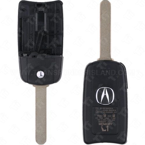 2007 - 2013 Acura MDX RDX Remote Flip KEY SHELL ONLY - N5F0602A1A - MEMORY# 2