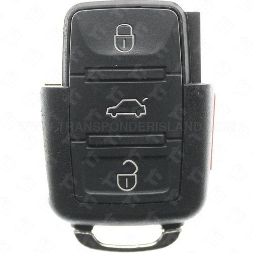REFURBISHED 1998 - 2001 VW Beetle Golf Jetta Passat Flip Key - Remote Part 1J0 959 753 T