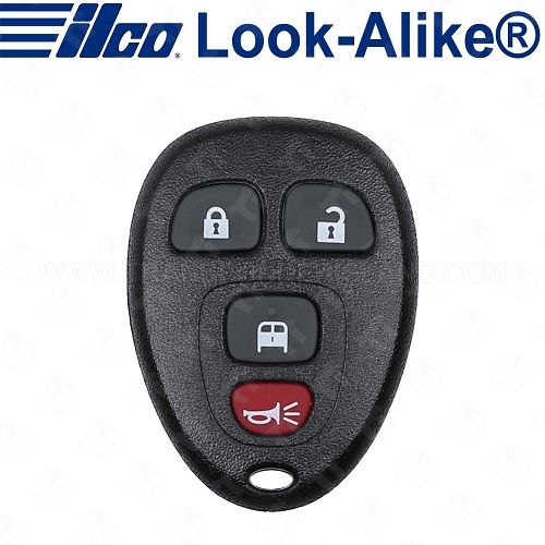 Ilco 2007 - 2019 GM Express Savana Keyless Entry Remote - Replaces OUC60270 / OUC60221 - RKE-GM-4B7