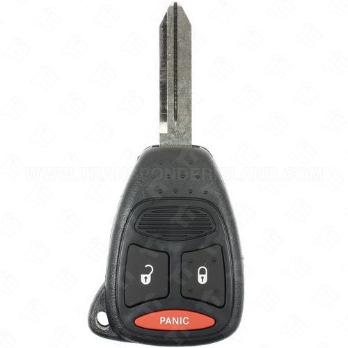 REFURBISHED 2005 - 2011 Dodge Dakota Remote Head Key 3B Large Panic - KOBDT04A Non-Transponder