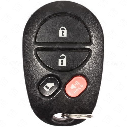 REFURBISHED 2004 - 2013 Toyota Sienna Keyless Entry Remote - 4B Side Door - GQ43VT20T