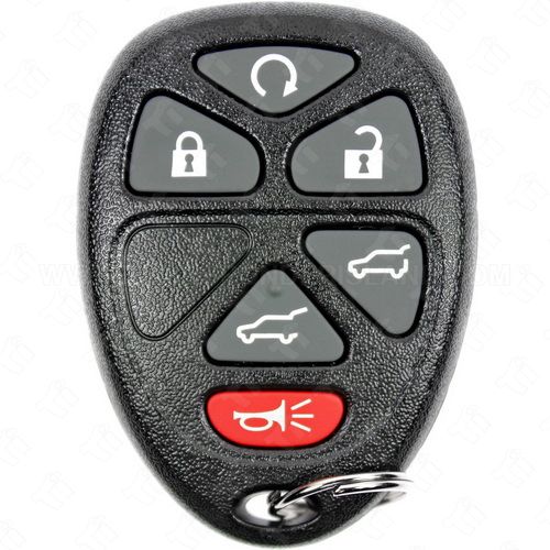 REFURBISHED 2007 - 2013 GM SUV Keyless Entry Remote 6B Hatch / Hatch Glass / Remote Start - OUC60270 OUC60221