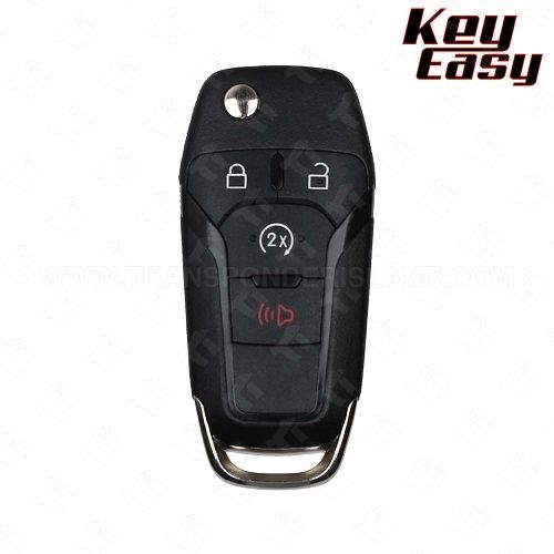 2023 - 2026 Ford Trucks 4 Button Starter Remote Head Flip Key - 434 Mhz. - AFTERMARKET