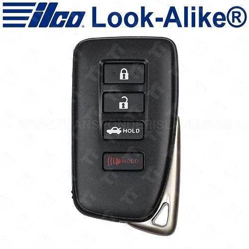 Ilco Lexus Smart Key - 4B Trunk - PRX-LEX-4B13 - Replaces: 89904-24100