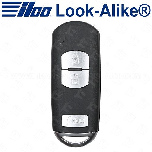 Ilco Mazda Smart Key - 3B - PRX-MAZ-3B2 - Replaces: WAZSKE13D02