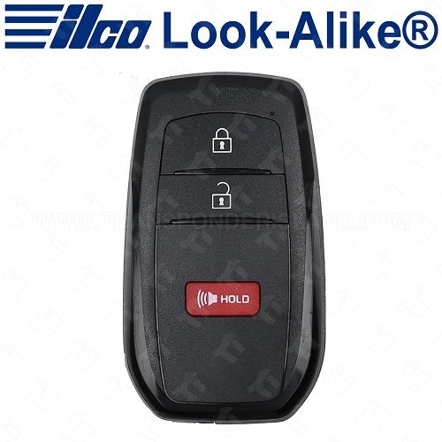 Ilco Toyota Smart Key - 3B - PRX-TOY-3B12 - Replaces: 8990H-0A010