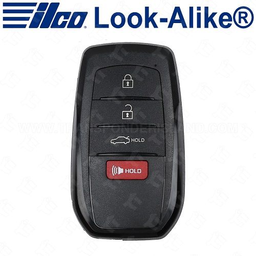 Ilco Toyota Smart Key - 4B Trunk - PRX-TOY-4B19 - Replaces: 8990H-30191
