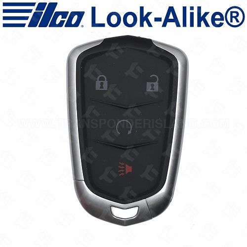 Ilco Cadillac Smart Key - 4B Remote Start - PRX-CAD-4B6 - Replaces: 13544051