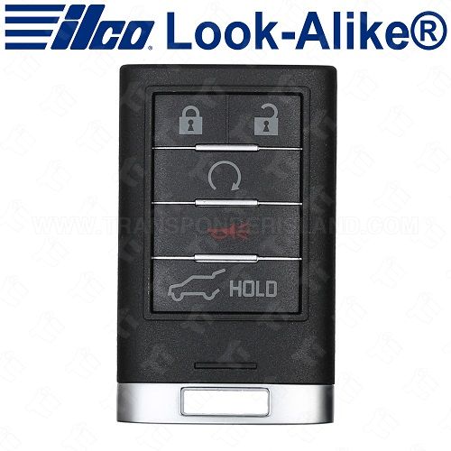 Ilco Cadillac Smart Key - 5B Hatch / Remote Start - PRX-CAD-5B9 - Replaces: 22865375