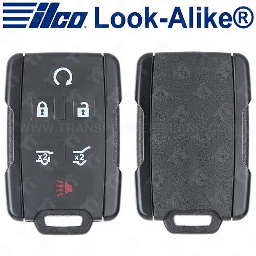 Ilco Chevrolet Keyless Entry Remote - 6B Remote Start / Hatch / Hatch Glass - RKE-GM-6B3 - Replaces: M3N-32337100