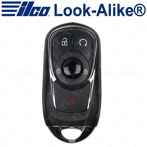 Ilco Buick Smart PEPS Key - 4B Remote Start - PRX-GM-4B8 - Replaces: 13530513