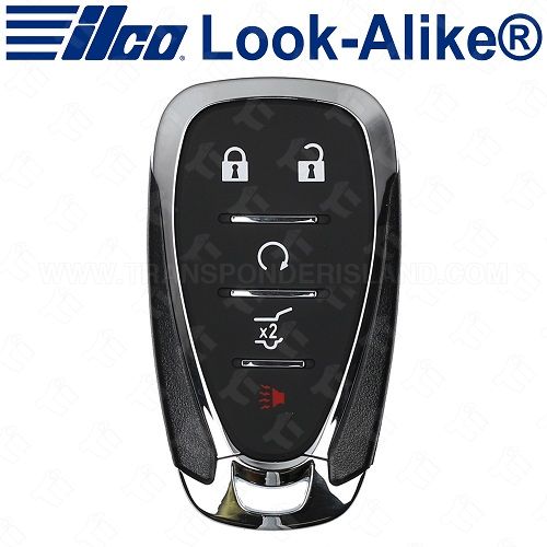 Ilco Chevrolet Smart Key - 5B Hatch / Remote Start - PRX-GM-5B12 - Replaces: 13530713
