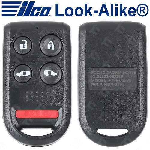 Ilco Honda Keyless Entry Remote 5B - Replaces E4EG8DJ - RKE-HON-5B1