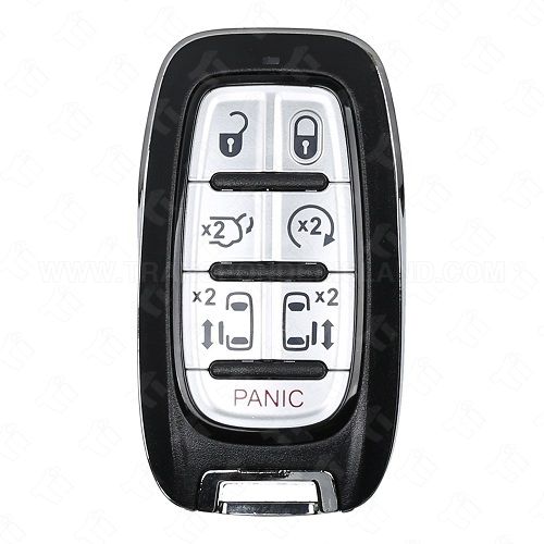 2017 - 2023 Chrysler Pacifica Smart Key Shell Case 7B - with Emergency Key