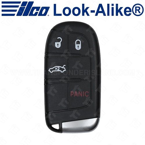 Ilco Chrysler Dodge Smart Key - 4B Trunk - PRX-CHRY-4B8 - Replaces: M3M-40821302