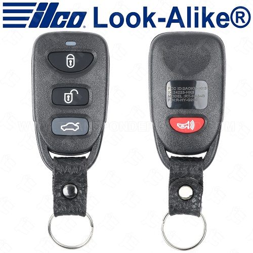 Ilco Hyundai Kia Keyless Entry Remote - 4B Trunk - RKE-HYUN-4B1 - Replaces: OSLOKA-310T