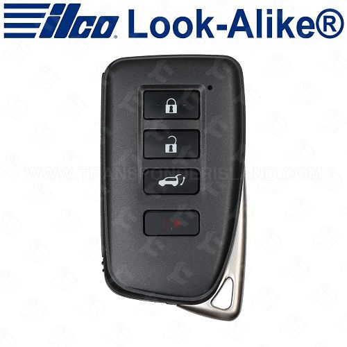 Ilco Lexus Smart Key - 4B Hatch - PRX-LEX-4B10 - Replaces: HYQ14FBA