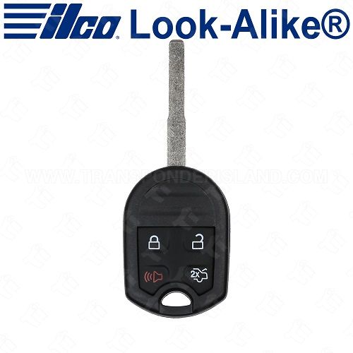 Ilco Ford High Security Remote Head Key - 4B Trunk - RHK-FORD-4B8HS - Replaces: CWTWB1U793