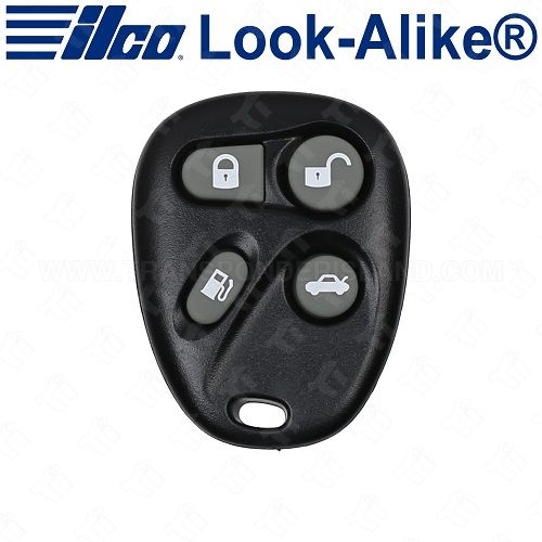 Ilco Cadillac Keyless Entry Remote - 4B Trunk / Gas Cap - RKE-GM-4B15 - Replaces: KOBLEAR1XT