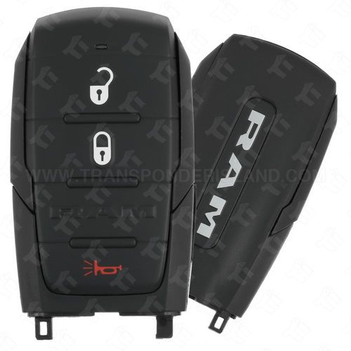 2025 Ram 2500 Smart Key 3B - OHT4882056 - Black Sides - 68731575AA