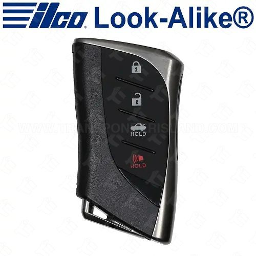 Ilco Lexus Smart Key - 4B Trunk - PRX-LEX-4B22 / 4B15 / 4B19 - Replaces: 8990H-50010
