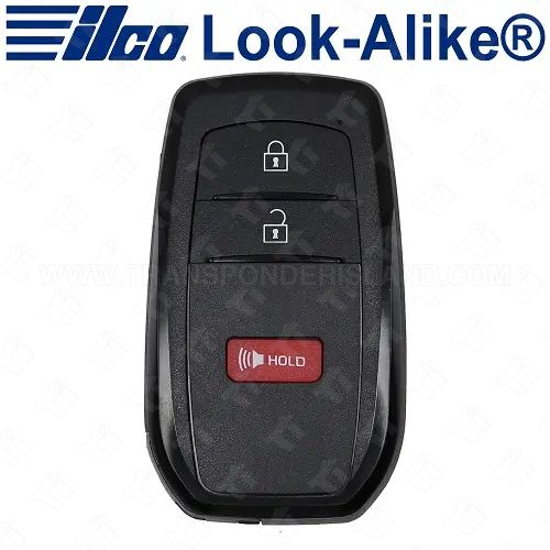 Ilco Toyota Smart Key - 3B - PRX-TOY-3B13 - Replaces: 8990H-47120