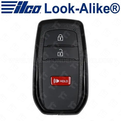 Ilco Toyota Smart Key - 3B - PRX-TOY-3B15 - Replaces: 8990H-0C030