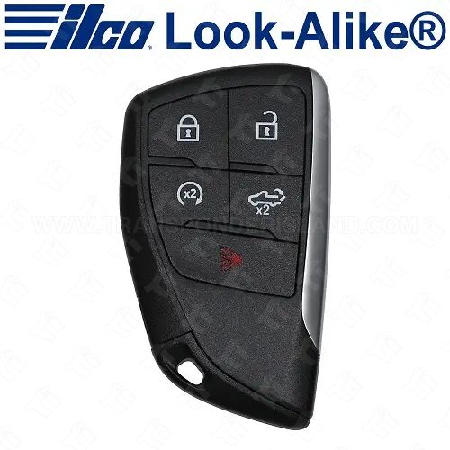 Ilco Chevrolet GMC Smart Key - 5B Tailgate / Starter - PRX-CHEVY-5B7 - Replaces: YGOG21TB2