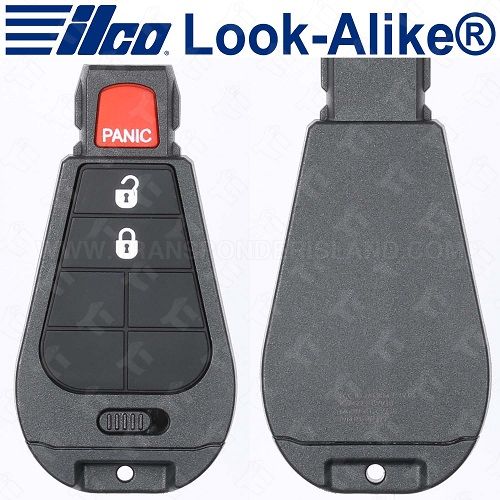 Ilco 2014 - 2019 Jeep Cherokee Fobik Key 3B - Replaces GQ4-53T - POD-LAL-3B3