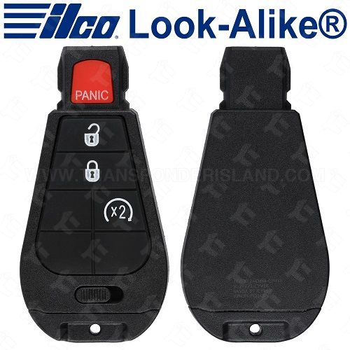 Ilco 2014 - 2019 Jeep Cherokee Fobik Key 4B Remote Start - GQ4-53T - POD-LAL-4B7