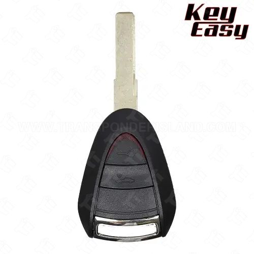 2005 - 2010 Porsche 911 2B Remote Head Key - Replaces: 997-637-109-03 - AFTERMARKET