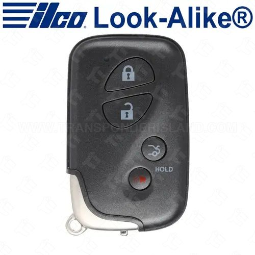 Ilco Lexus Smart Key - 4B Trunk - PRX-LEX-4B21 - Replaces: 89904-30C60