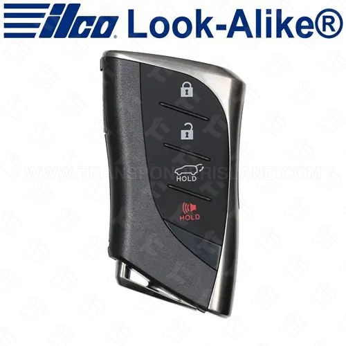 Ilco Lexus Smart Key - 4B Hatch - PRX-LEX-4B23 - Replaces: HYQ14FBF